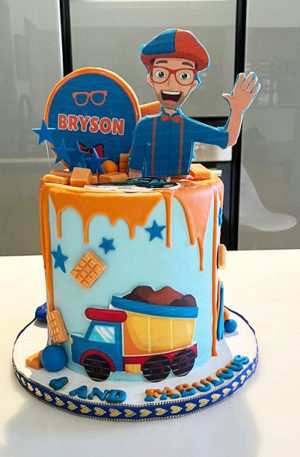 Blippi Cake