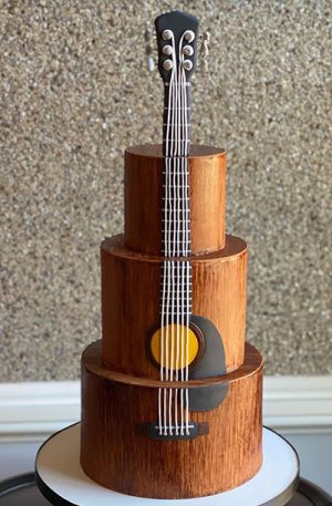 Guitar Cake